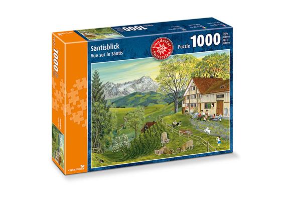 Carta.Media 7918 Puzzle Säntisblick, 1'000 Teile
