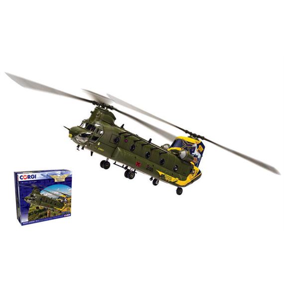 CORGI AA34216 Chinook HC.4 ZH777 RAF No. 28 Sqn 100 Years Anniv - Massstab 1:72