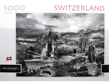 Decollage/Ravensburger PZSW01 Puzzle Switzerland 1000-teilig