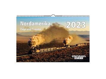 Eisenbahn-Kurier 5899 Nordamerika Kalender 2023