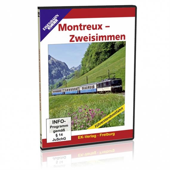 Eisenbahn-Kurier 8254 DVD "Führerstandsfahrt Montreux - Zweisimmen"