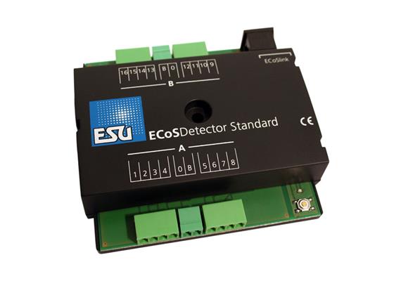 ESU 50096 EcOSDetector Standard Rückmeldemodul für 3-Leiteranlagen, 16 Dig. Iputs, OPTO