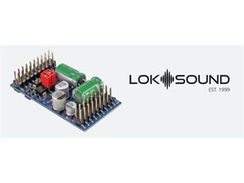 ESU 58315 LokSound 5 L DCC/MM/SX/M4 "Leerdecoder", Stiftleiste/Adapter, Spur O / HO