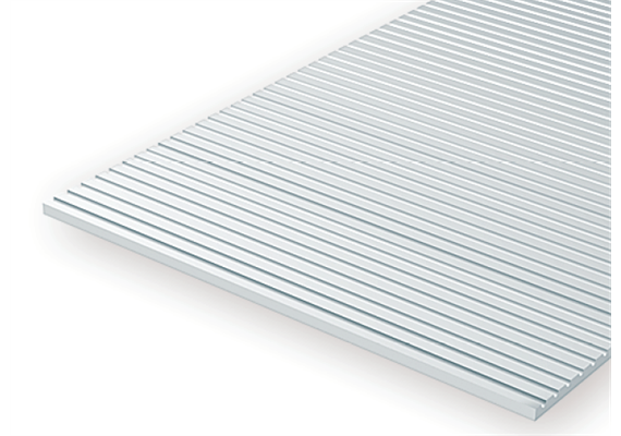Evergreen 2037 Strukturplatte, 0,5x150x300 mm. Spur H0-Maßstab, 1 Stück | Bild 1