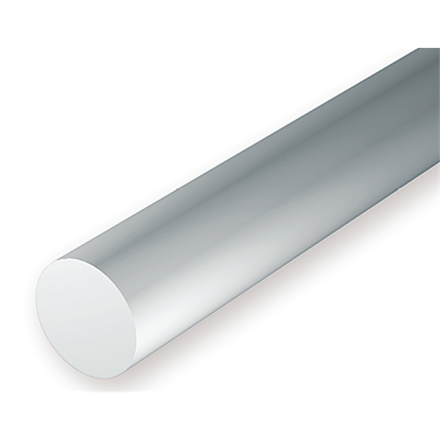 Evergreen 218 Rundstab, 35 cm lang, Durchm.0,5 mm, 10 Stück