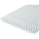 Evergreen 3025 Strukturplatte, 0,5x150x300 mm. Spur H0-Massstab, 1 Stück