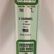 Evergreen 753 Z-Profil, 35 mm lang, Höhe 2,5mm, Dicke 0,45 mm , 4 Stück | Bild 2
