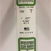 Evergreen 768 T-Profil, 35 mm lang, Höhe/Breite 6,5 mm, 2 Stück | Bild 2