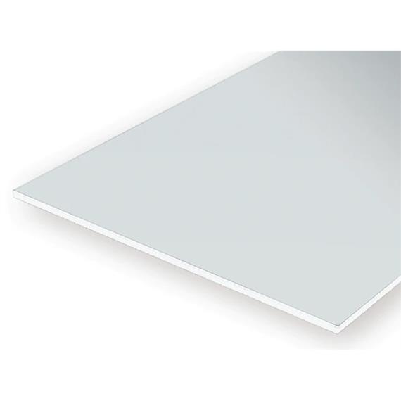 Evergreen 9006 Durchsichtige Polystyrolplatte, 150x300x0,25 mm, 2 Stück