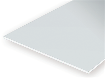 Evergreen 9005 Durchsichtige Polystyrolplatte, 150x300x0,13 mm, 3 Stück