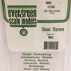 Evergreen 9005 Durchsichtige Polystyrolplatte, 150x300x0,13 mm, 3 Stück | Bild 2