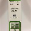 Evergreen 211 Rundstab, 35 cm lang, Durchm.1,0 mm, 10 Stück | Bild 2