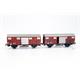 Exact-Train 20945 SBB 2er Set K4 Historic braun, Epoche III - H0 (1:87)