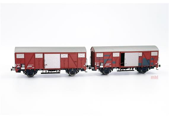 Exact-Train 20945 SBB 2er Set K4 Historic braun, Epoche III - H0 (1:87)