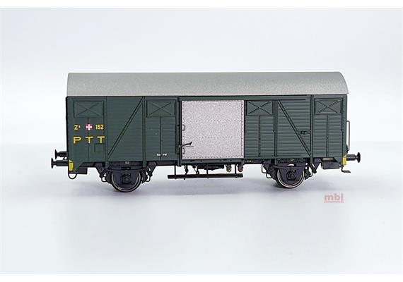 Exact-Train 20949 SBB CFF Zk PTT Grün - H0 (1:87)