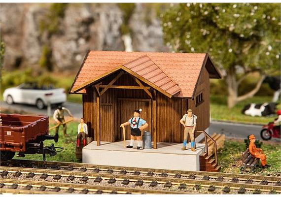 Faller 110087 Bahnhof Hellengerst LaserCut | Bild 1