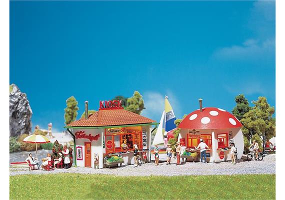 Faller 120135 Kiosk und Pilzkiosk - H0 (1:87) | Bild 1