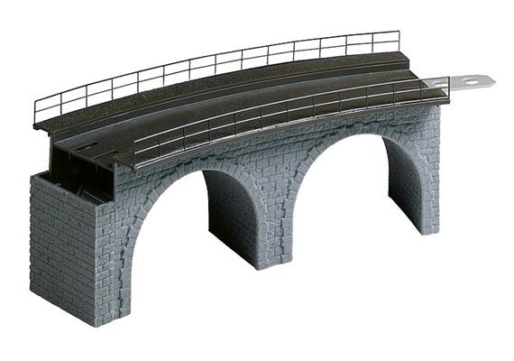 Faller 120478 Viadukt Oberteil gebogen R1 - H0 (1:87)