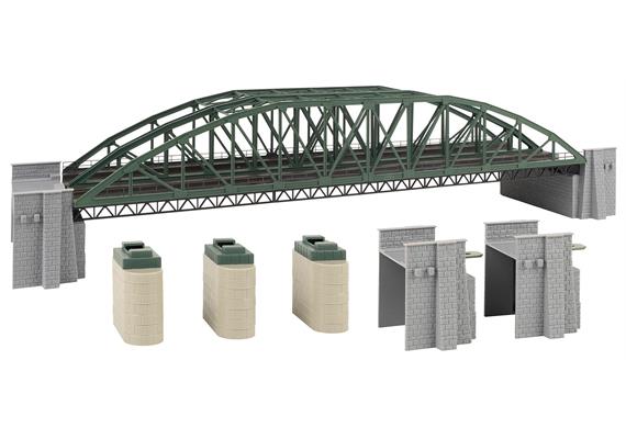 Faller 120507 Bogenbrücke, 2-gleisig - H0 (1:87) | Bild 4