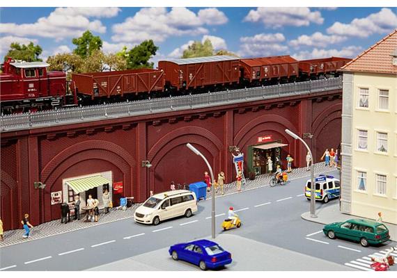 Faller 120572 Arkaden mit Geschäften | Bild 1