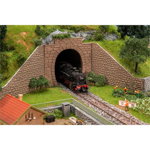 Faller 120577 2 Tunnelportale, 1-gleisig - H0 (1:87)