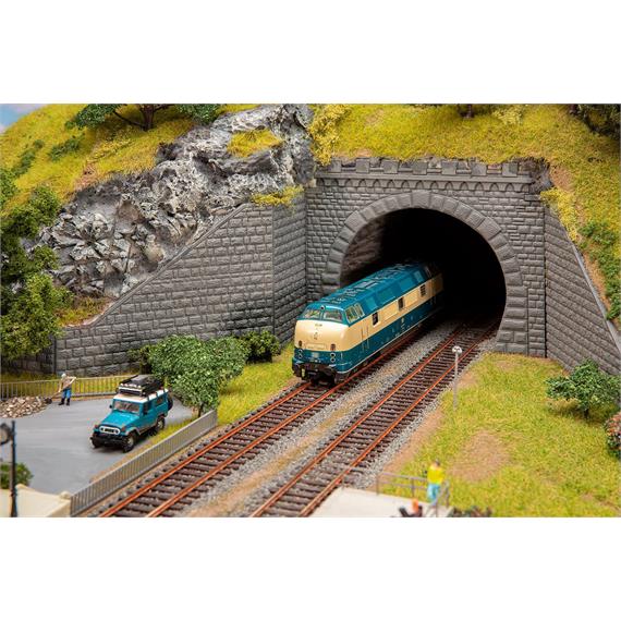 Faller 120578 Tunnelportal, 2-gleisig - H0 (1:87)