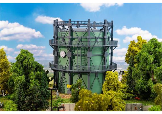 Faller 130157 Gasometer mit Rohrleitungen - H0 (1:87) | Bild 1