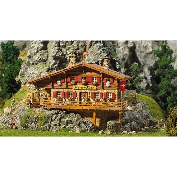 Faller 130329 Hochgebirgshütte "Moser-Hütte" - Swiss Edition - H0 (1:87)