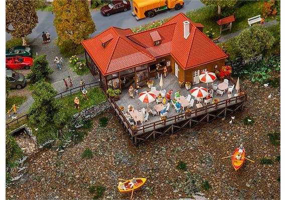 Faller 130505 Seecafé (LaserCut) HO | Bild 2