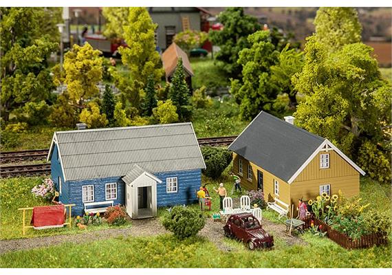 Faller 130506 2 Ferienhäuser HO | Bild 1