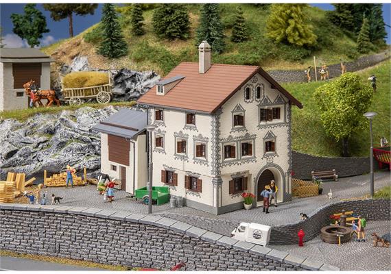 Faller 130632 Bündnerhaus Bergün - H0 (1:87) | Bild 1