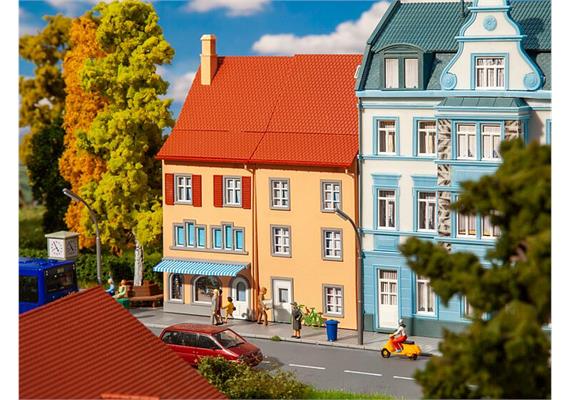 Faller 130711 2 Reliefhäuser Kleinstadt, H0 1:87 | Bild 1
