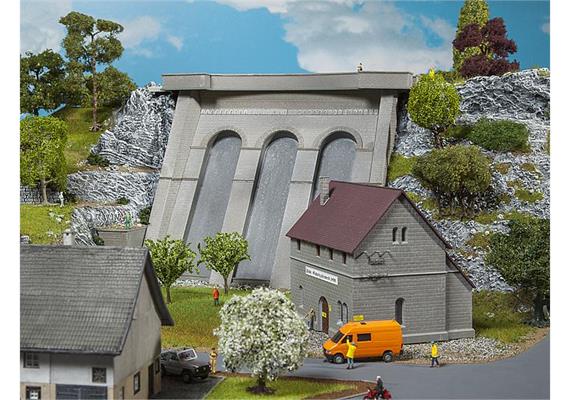 Faller 130943 Elektrizitätswerk mit Staumauer HO | Bild 1