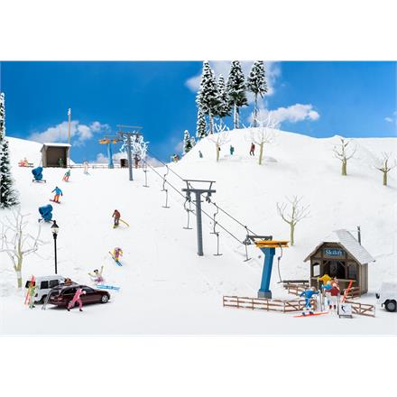 Faller 134003 Schlepplift mit Kiosk - H0 (1:87)