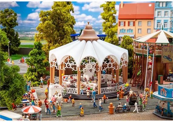 Faller 140335 Karussell Kaffeetassen Heidero, H0 1:87 | Bild 1