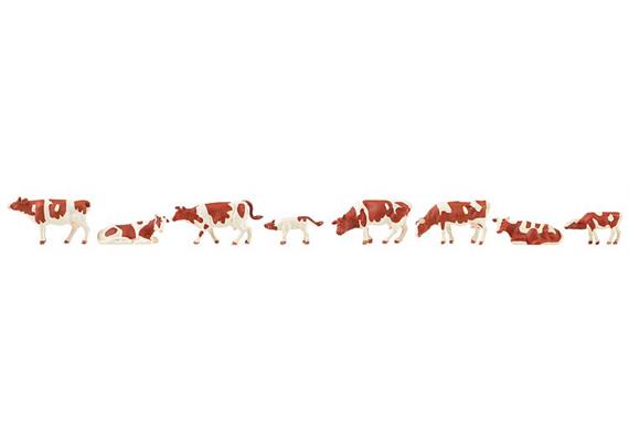 Faller 151903 Kühe, braun gefleckt - H0 (1:87)