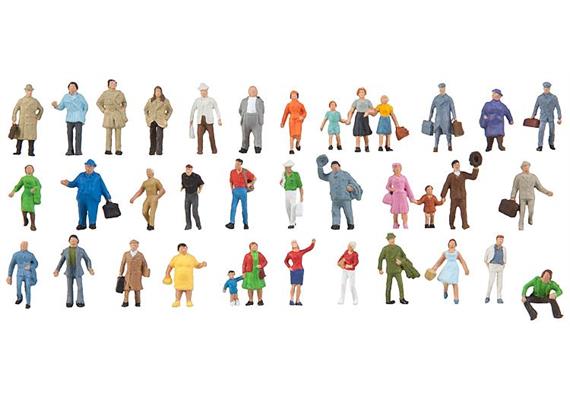 Faller 155358 Ergänzungs-Set mit 36 Figuren N