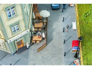 Faller 170312 PREMIUM Straßenfolie Römisches Kopfsteinpflaster - H0 (1:87)