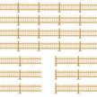 Faller 180415 Lattenzaun, 1'060 mm - H0 (1:87) | Bild 2