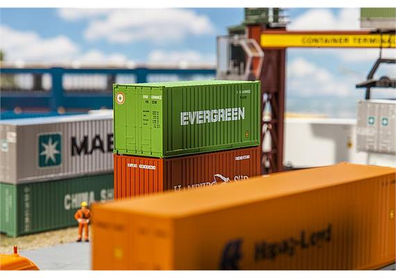 Faller 180821 20´ Container "Evergreen" HO