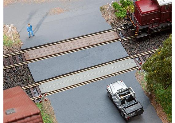 Faller 180969 2 Gleisübergänge - H0 (1:87) | Bild 1