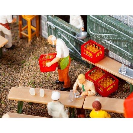 Faller 180996 4 Getränkekisten mit Saftflaschen - H0 (1:87)