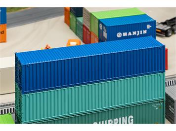 Faller 182102 40' Container, blau - H0 (1:87)