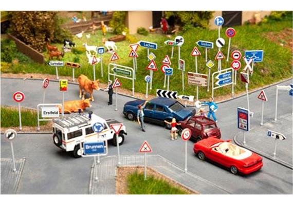 Faller 190592 Schweizer Verkehrsschilder - Set III - H0 (1:87) | Bild 2