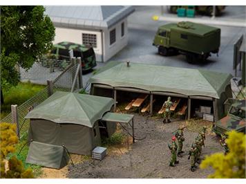 Faller 190780 7 Zelte der Schweizer Armee - H0 (1:87)