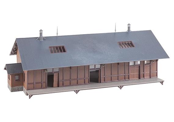 Faller 191732 Güterschuppen Balingen HO | Bild 2