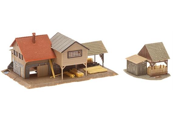 Faller 191767 Sägemühle mit Schuppen, H0 (1:87) | Bild 3