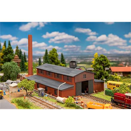 Faller 231720 Fabrik mit Schornstein, patiniert - N (1:160)
