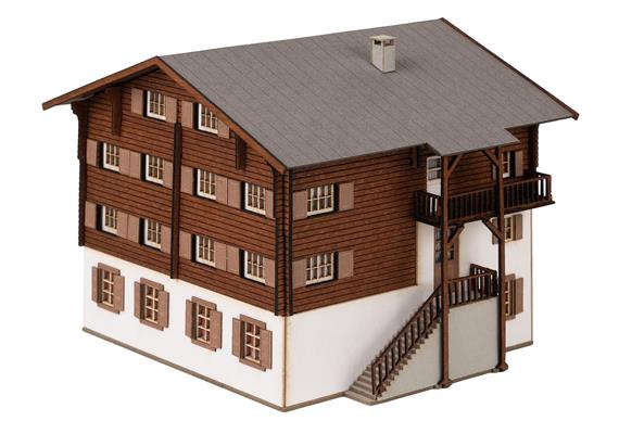 Faller 232183 Alpenhaus Langwies, Schweiz, Lasercut-Modell - N (1:160) | Bild 2