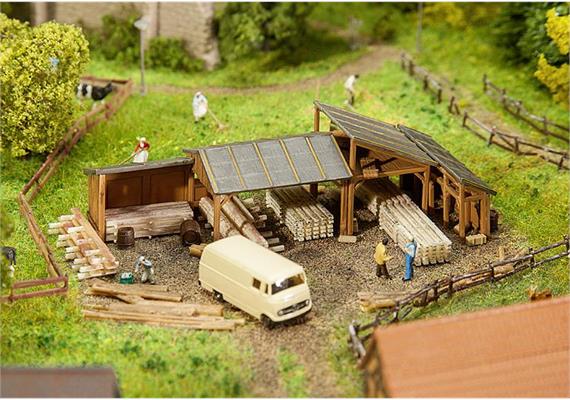 Faller 232373 Holzlagerschuppen - N (1:160) | Bild 1